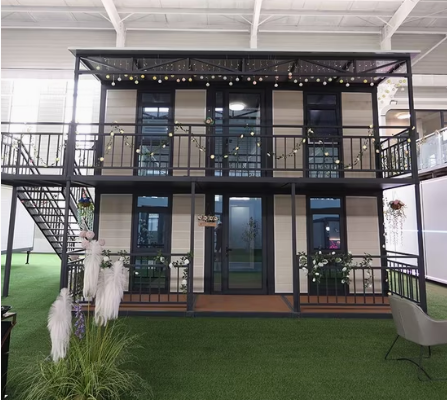Customized Manufacturer′s Hot Selling Double Wing Folding Expansion Home Edition Prefabricated House