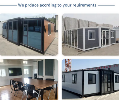 Ready made 3 bedroom prefabricated house prefab modular homes expandable container house tiny houses