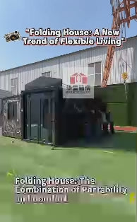 Modular House Tiny Container Home Granny Flat – 2–3 Bedroom, 20FT/40FT Folding Prefab Expandable Container House